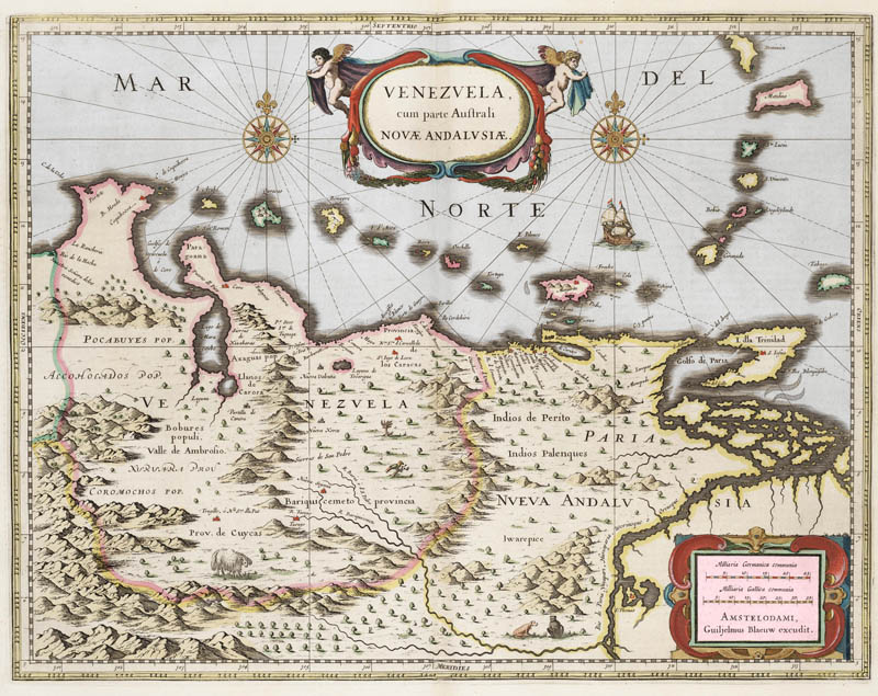 Venezuela 1665 Blaeu